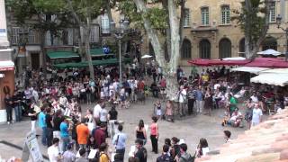 Flashmob OFJ en résidence au Grand Théâtre de Provencemov [upl. by Nightingale479]