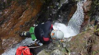 Canyoning  Ribeira dos Cedros Madeira 2010 [upl. by Alroy]