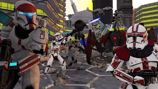 Republic Commandos amp Clones Enter BRUTAL Droid CORESHIP   1st CEU Zeus Star Wars Clone Wars Arma 3 [upl. by Corneille]