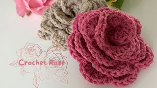 Blooming Beauty Crochet Roses [upl. by Settera403]