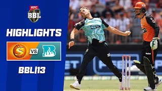 Perth Scorchers v Brisbane Heat  BBL13 [upl. by Conger485]