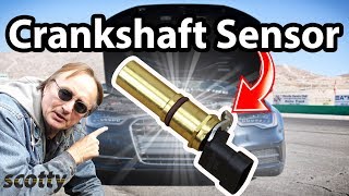 How to Replace a Crankshaft Position Sensor in Your Car Code P0335 [upl. by Nunnery]