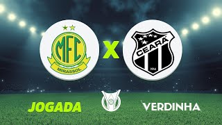 MIRASSOL X CEARÁ AO VIVO CAMPEONATO BRASILEIRO SÉRIE B  29042024 [upl. by Madriene]