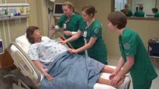 University of North Dakota Clinical Resource amp Simulation Center Adds New Birthing Simulators 2015 [upl. by Oswin]