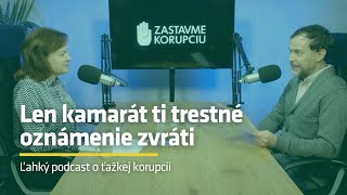 ✋🏻 Zastavme korupciu Len kamarát ti trestné oznámenie zvráti [upl. by Akcirred530]