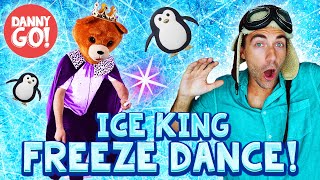 quotThe Ice King Freeze Dancequot 🥶👑  Danny Go Brain Break Movement Songs for Kids [upl. by Yesak496]