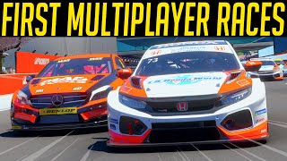 My First Multiplayer Races on Forza Motorsport [upl. by Alaine]