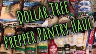 Prepper Pantry Dollar Tree haulLockdowns coming stock up nowInflation and shortages are real PREP [upl. by Llennol]