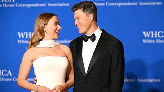 Colin Jost jokes about married life with Scarlett Johansson at White House Correspondents’ Dinner [upl. by Dougherty]