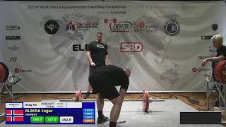 Day 1 Ses 1  2022 IPF World Masters Powerlifting Championships [upl. by Silda576]