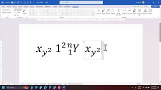 How to Insert Superscripts and Subscripts in Microsoft Word [upl. by Edgard]