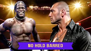 FULL MATCH Batista vs R Truth WWE 22K4 wrestling gameplay [upl. by Eilema669]