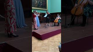 Oboe Quartet in F Major II mov at Bode Museum Berlin [upl. by Mahsih]