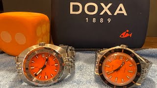 Dos Doxa’s … Comparing my Doxa Sub 300T vs my Doxa Sub 200 [upl. by Sundberg]