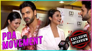 Divyanka Tripathi And Vivek Dahiya CUTE Interview  PDA MOMENT  Exclusive Interview  TellyMasala [upl. by Lobiv635]