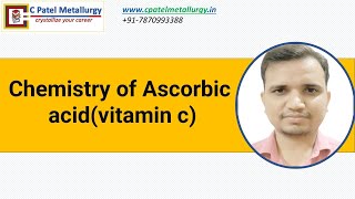 chemistry of ascorbic acidvitamin c [upl. by Okime]