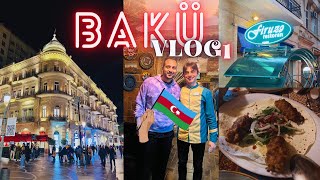 Bakü VLOG 1  Azerbaycan Baküyü İlk Günden Çok Sevdik UCUZ VİZESİZ Bakü Gezi Turu [upl. by Neira436]