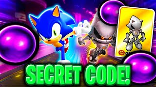 Sonic Speed Simulator MYSTERIOUS ORBS Codes SECRET [upl. by Zadack]