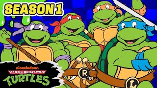 Season 1  FULL EPISODE MARATHON 🐢  TMNT 1987  Teenage Mutant Ninja Turtles [upl. by Eaner416]