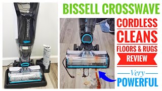 BISSELL CrossWave Cordless WetDry Vacuum 2554a Review [upl. by Htebaras]