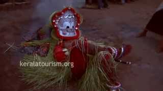 Pottan Theyyam at Karuvayalil Sree Samharamoorthy Temple [upl. by Atikehs]