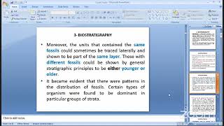 اهم تطبيقات علم الطباقية الحياتية Biostratigraphy [upl. by Baillie]