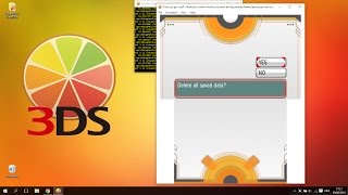 How to Delete a Pokémon Save File Start New Game on Citra Emulator [upl. by Losse]