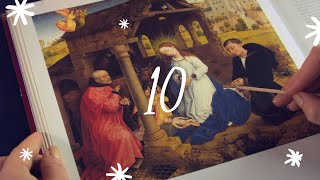 A Quiet Contemplation The Bladelin Altarpiece  Day 10 ASMR Advent Calendar [upl. by Cirilo675]