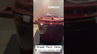 Which cocotte do you preferstaub cocotte castiron cooking food youtubeshorts youtube france [upl. by Maiah]