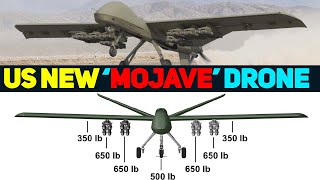 General Atomics Unveils New ‘Mojave’ Drone with 16 Hellfire missiles [upl. by Arhat]