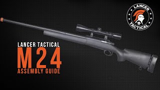 Lancer Tactical M24 LT28AB Assembly Guide [upl. by Aroc]