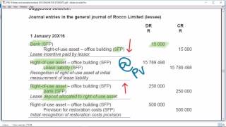 IFRS 16 video 8a Eng [upl. by Cattier992]