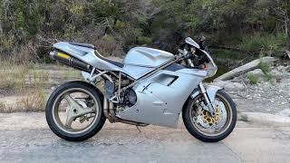 1998 Ducati 748L Neiman Marcus Edition Walk Around [upl. by Agnesse712]