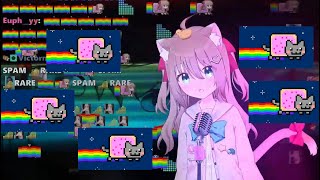 NeuroSama sings the Nyan Cat song [upl. by Ahseekan737]