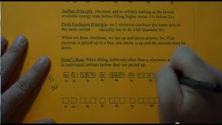 Box and Arrow Orbital Diagram using Pauli Exclusion Principle and Hunds Rule [upl. by Ahrens]