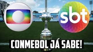 CONMEBOL já sabe quem FICARÁ com a LIBERTADORES GLOBO ou SBT [upl. by Suhail753]