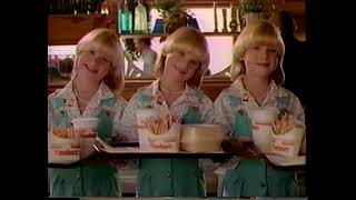 Hardees quotTripletsquot commercial 1986 [upl. by Otrebtuc243]