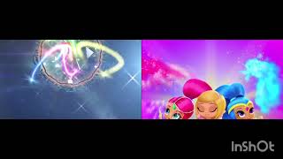 Mashin Sentai Kiramager amp Shimmer and Shine S1  comparison video [upl. by Dulce821]