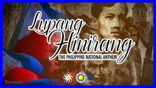 The Official Philippine National Anthem  quotLupang Hinirangquot [upl. by Leahcir]