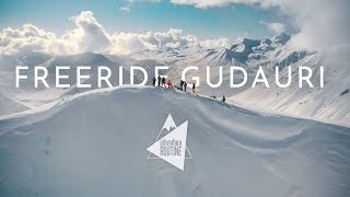 FREERIDE REGIONS IN GUDAURI  Georgia Caucasus [upl. by Alludba302]