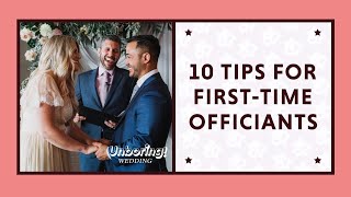 How to Officiate a Wedding For The First Time Your 10step Game Plan [upl. by Kathrine20]