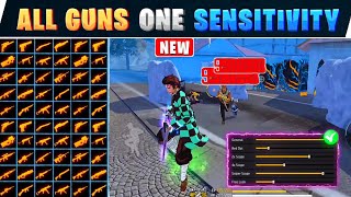 All Gun Headshot Sensitivity Setting After New OB46 Update  Free Fire Max Auto Headshot Sensitivity [upl. by Ragas734]