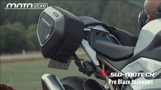 sw motech pro blaze taskesæt i Motostore [upl. by Anemolihp]