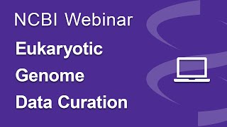 Webinar Eukaryotic Genome Data Curation at NCBI [upl. by Oriaj922]