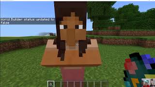 Minecraft Education Edition Getting started with NPCs and Command Blocks [upl. by Trudey]