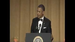 White House Correspondents Dinner Obamas Best Jokes [upl. by Opalina]