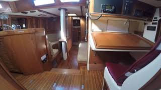 Great Sailboat  Lafitte 44 Interior Tour [upl. by Swartz]