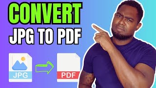 How To Convert JPG To PDF PC iPhone amp Android [upl. by Torrlow]