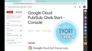 2024 Google Cloud PubSub Qwik Start  Console  qwiklabs  GSP096  With Explanation🗣️ [upl. by Corinne893]