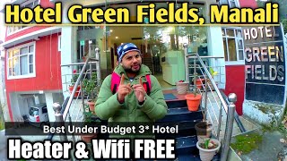 Hotel Green Fields Manali  Best Budgeted Hotel near Mall Road Manali  Midlife Holidays [upl. by Eitsrik895]